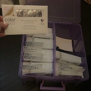 Color Street Glitter Nail Strips